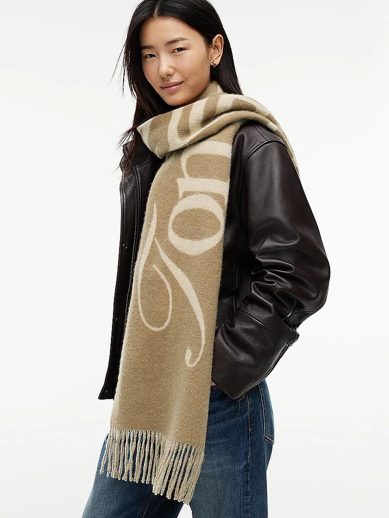 TOMMY HILFIGER Écharpe camel - vue 2